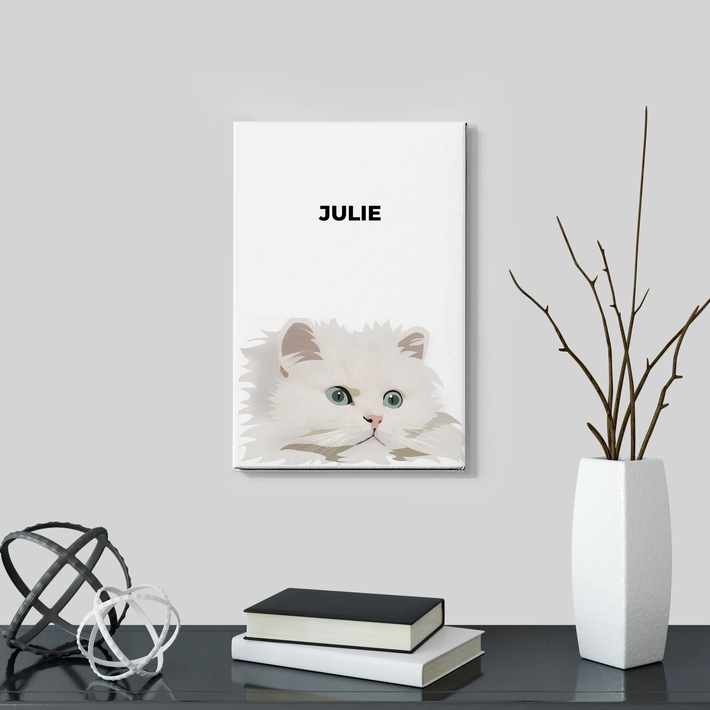 Custom Pet Art Canvas