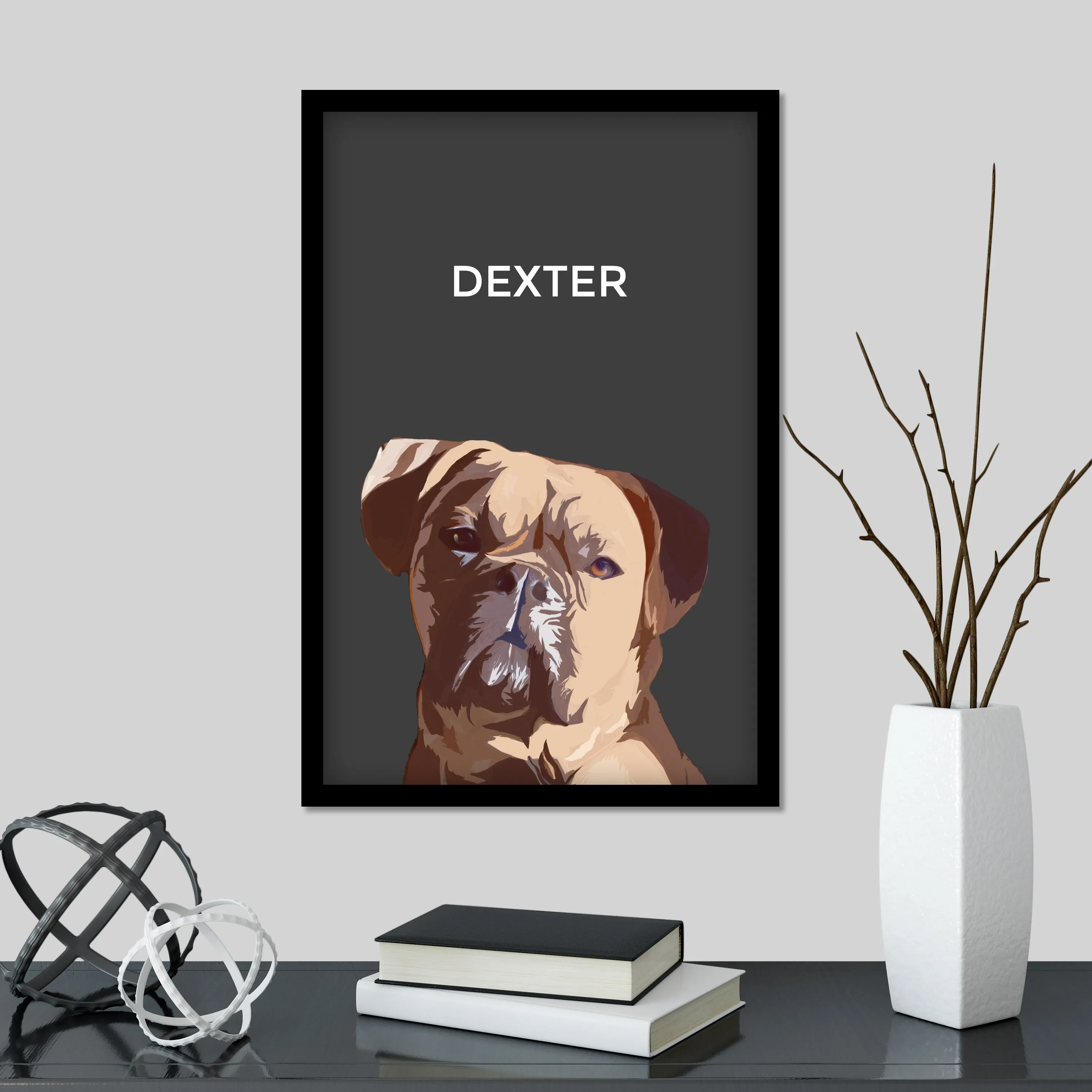 Custom Pet Art Canvas