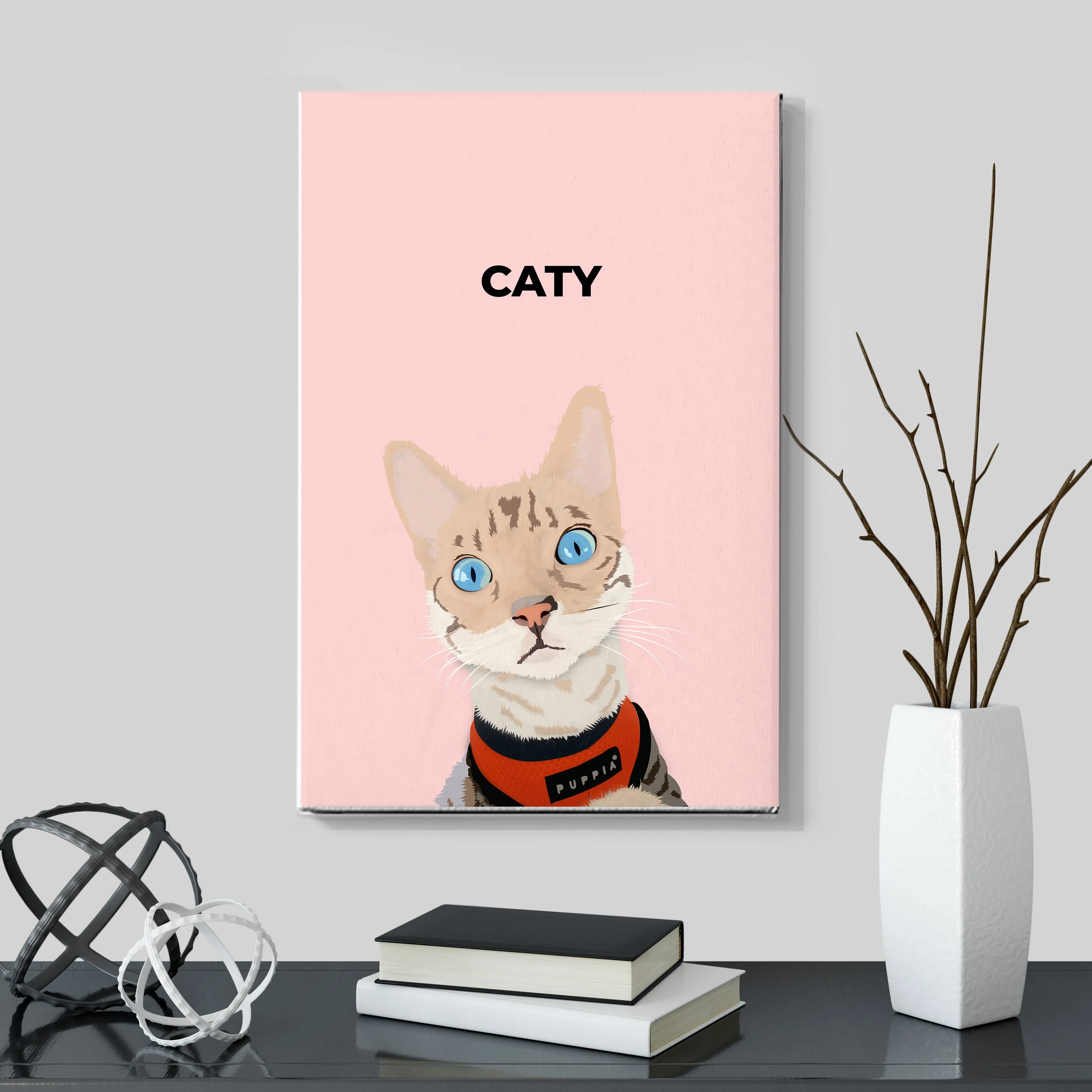 Custom Pet Art Canvas