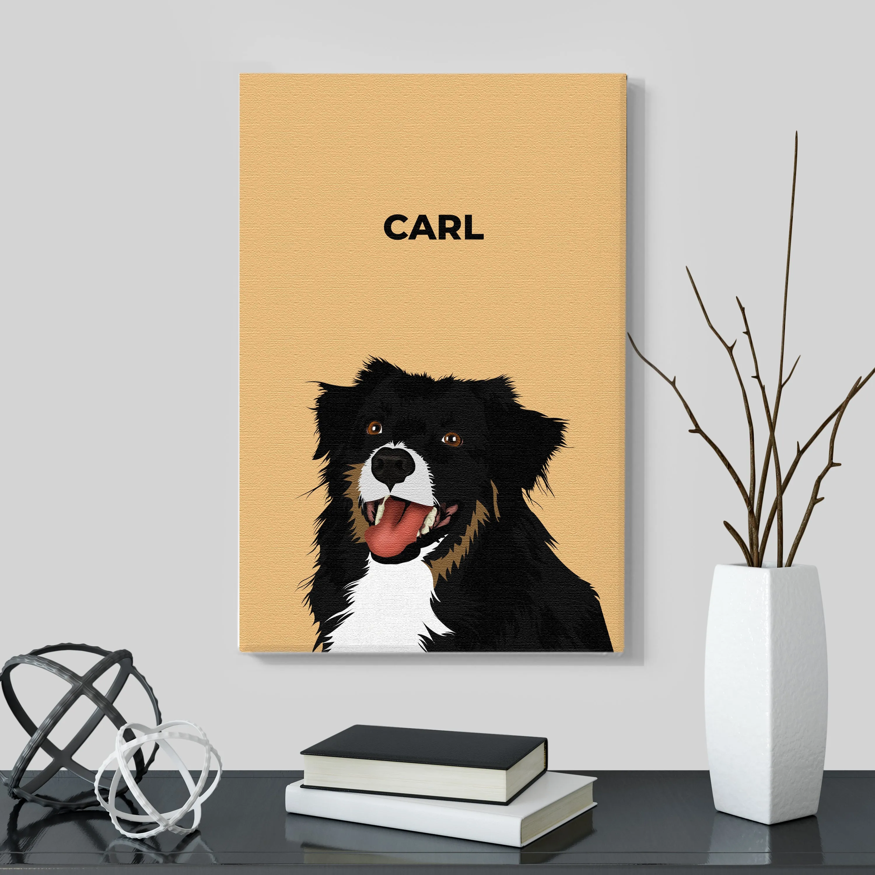 Custom Pet Art Canvas