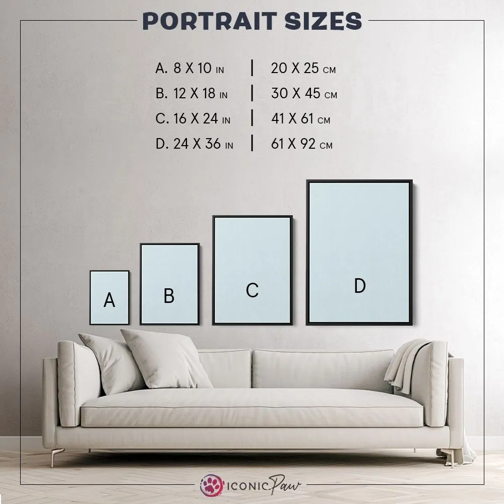 Custom Pet Art Canvas
