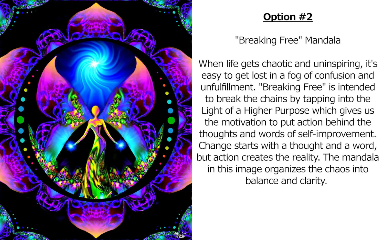 Custom Stretched Canvas Print, Visionary Art, Reiki Decor by Primal Painter
