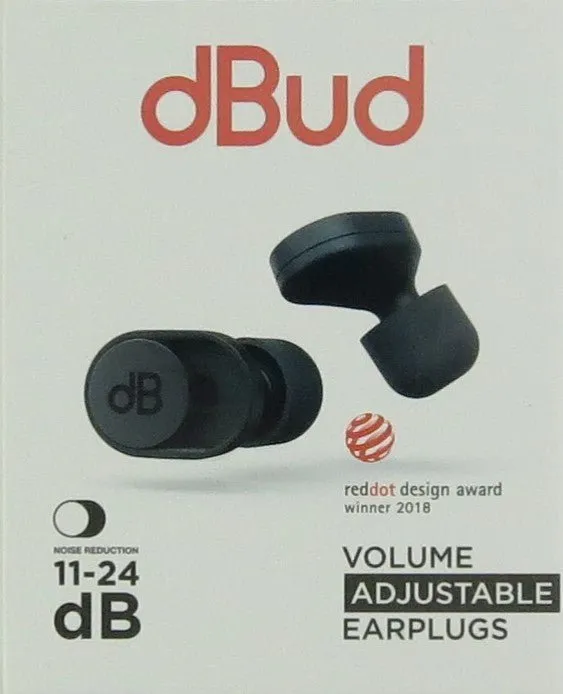 dBUD / VOLUME ADJUSTABLE EARPLUGS