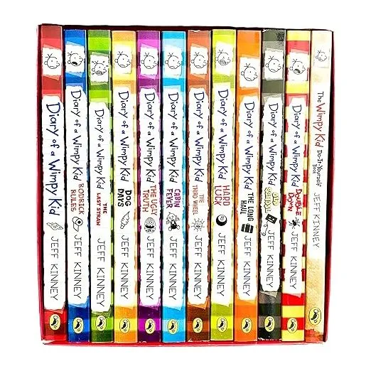 Diary of a Wimpy Kid Collection 12 Books Set