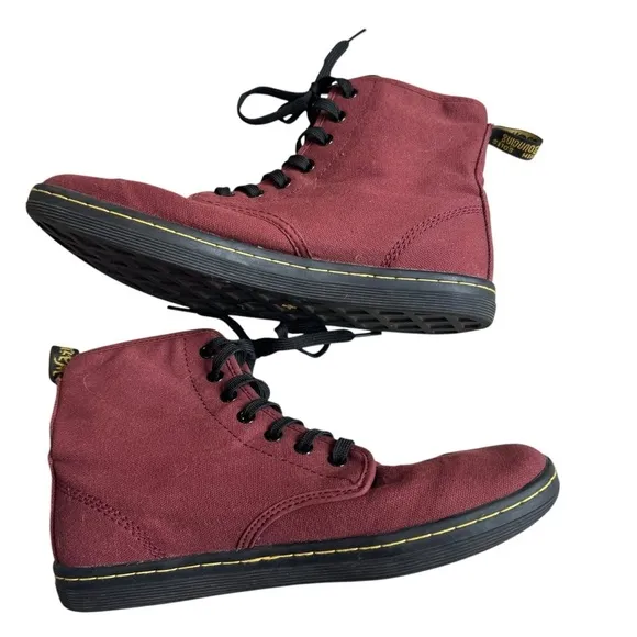 Dr. Martens - Shoreditch Canvas High Top Sneakers Sz 8