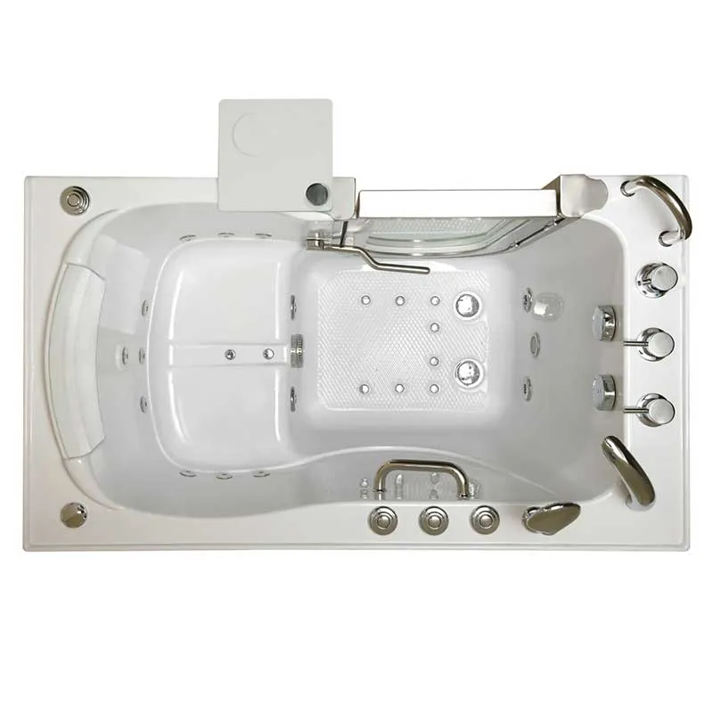 Ella's Bubbles 9310 Elite Acrylic Dual Massage Walk-In Tub