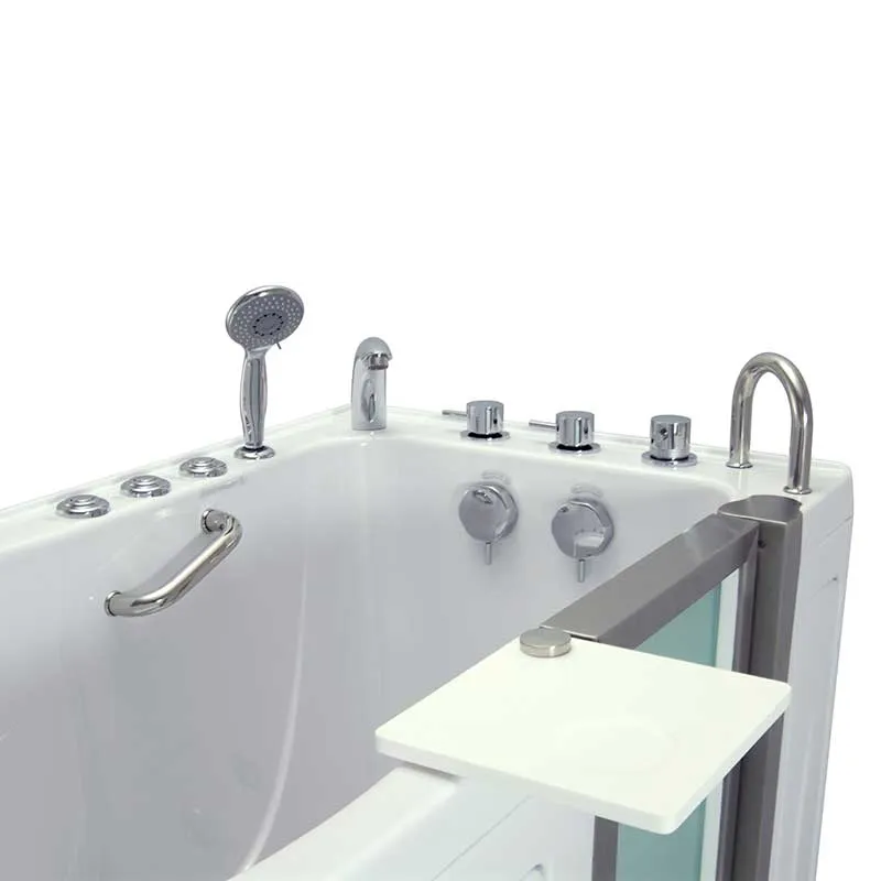 Ella's Bubbles 9310 Elite Acrylic Dual Massage Walk-In Tub