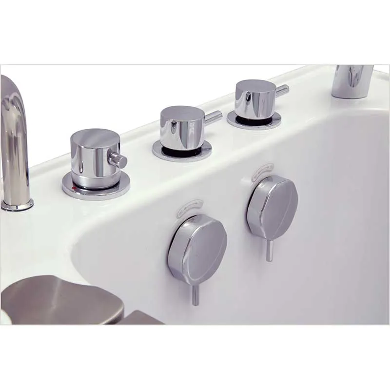 Ella's Bubbles 9310 Elite Acrylic Dual Massage Walk-In Tub