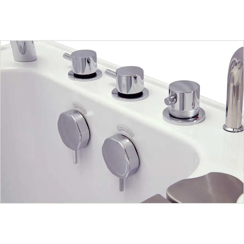 Ella's Bubbles 9310 Elite Acrylic Dual Massage Walk-In Tub