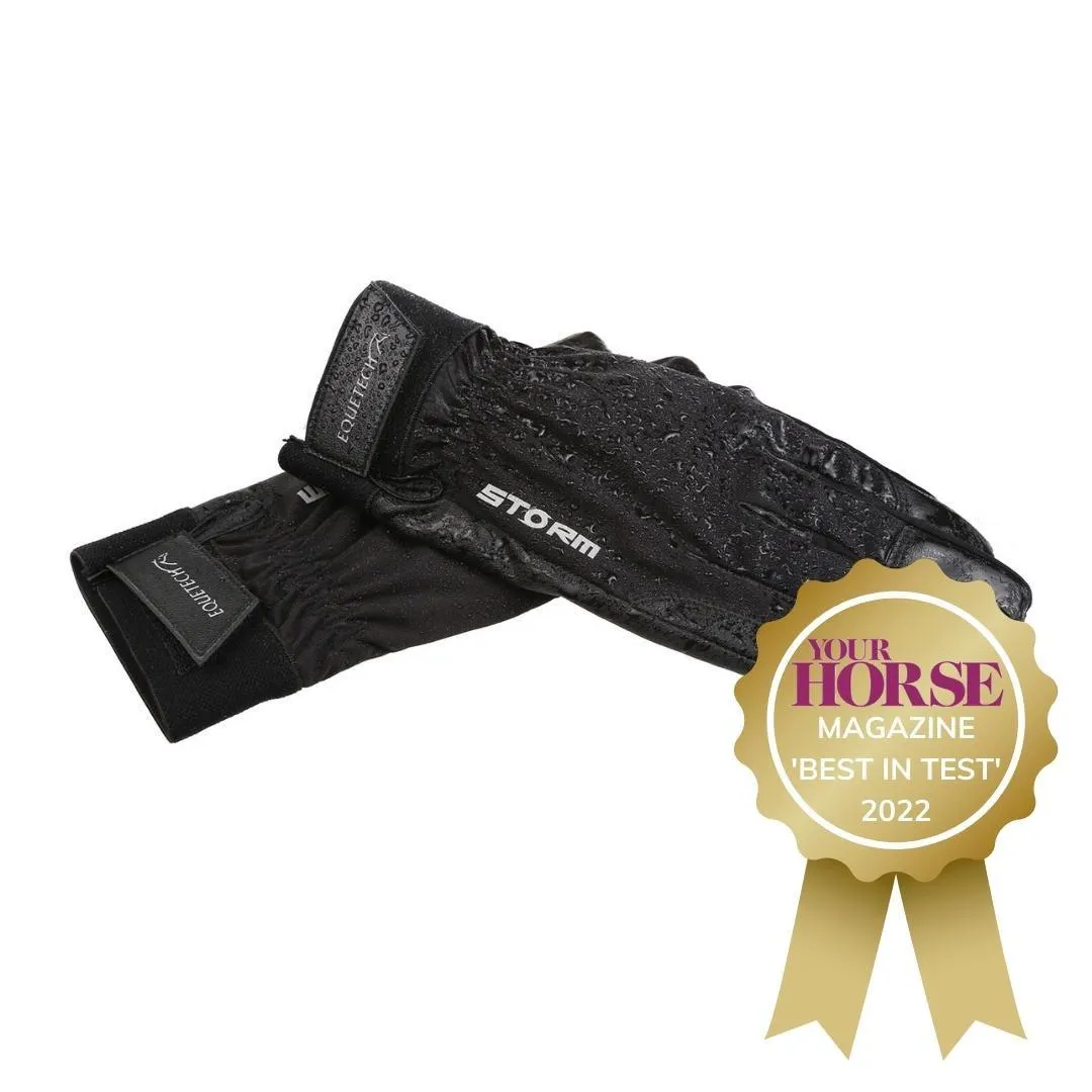 Equetech Storm Waterproof Horse Riding Gloves