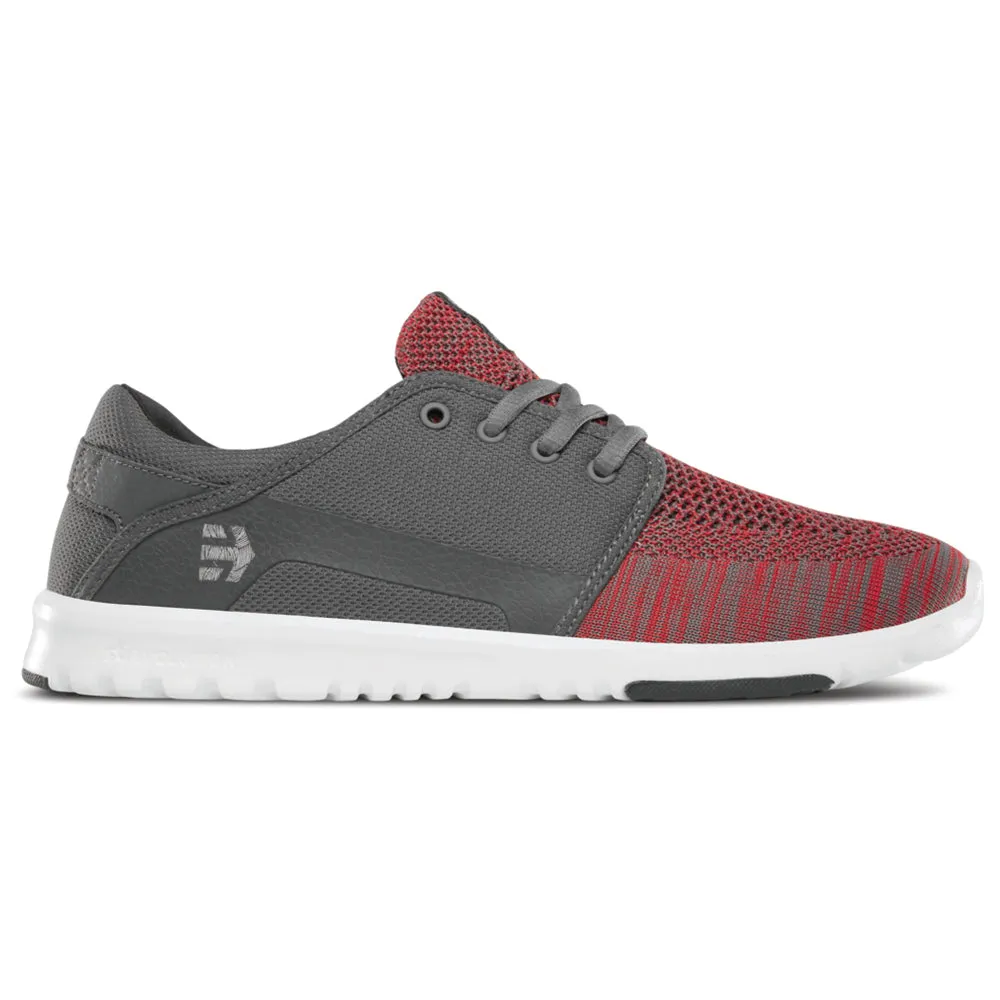 ETNIES SCOUT YB [DARK GREY/RED]