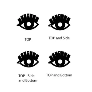 Eye Dangles - 2 Pair