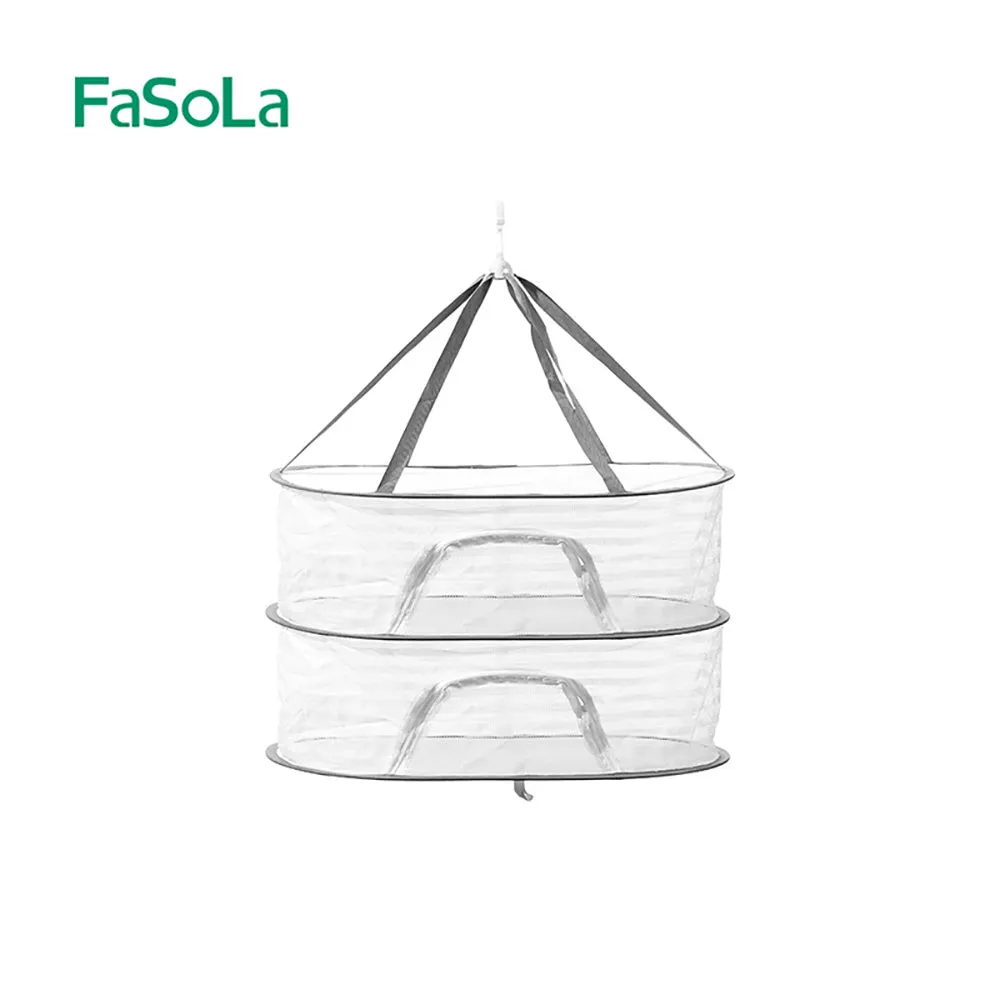 FaSoLa Multi-Functional Double-Layer Drying Net - White