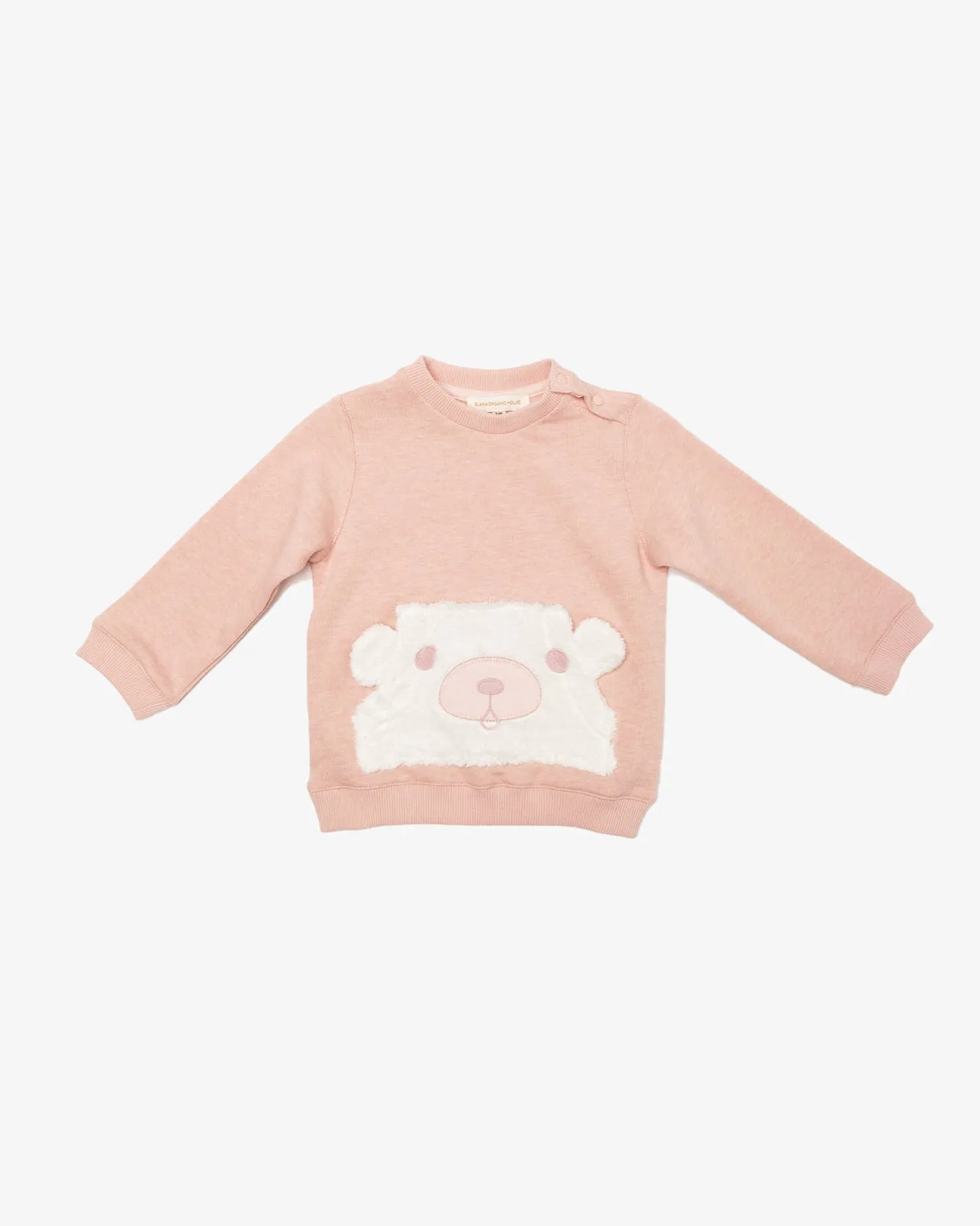 Fluffy Bear Pocket Sweatshirt
