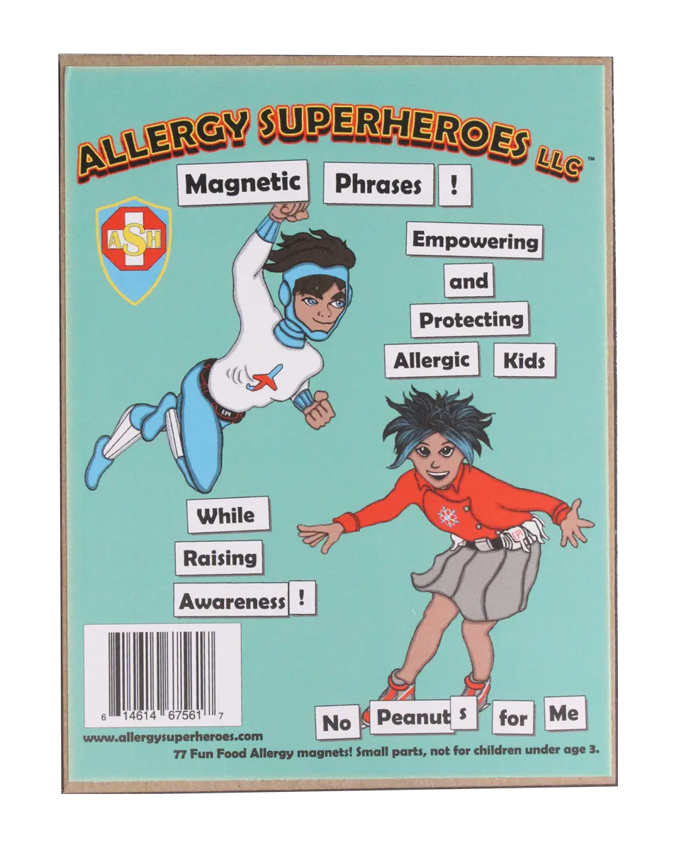 Food Allergy Magnetic Phrases