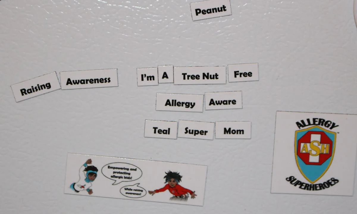 Food Allergy Magnetic Phrases