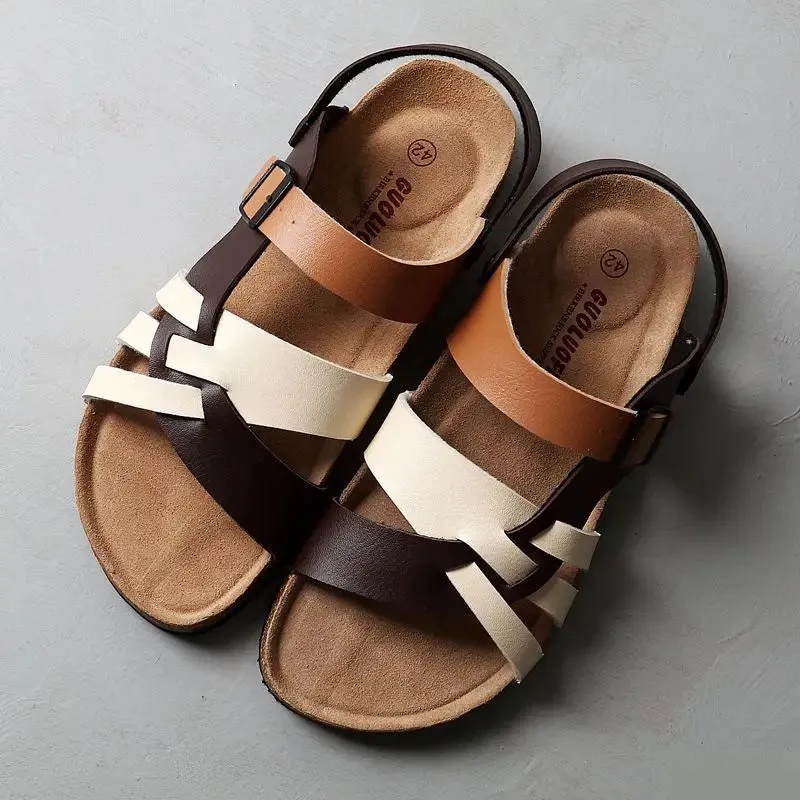 Francisca® | high quality orthopedic leather sandals