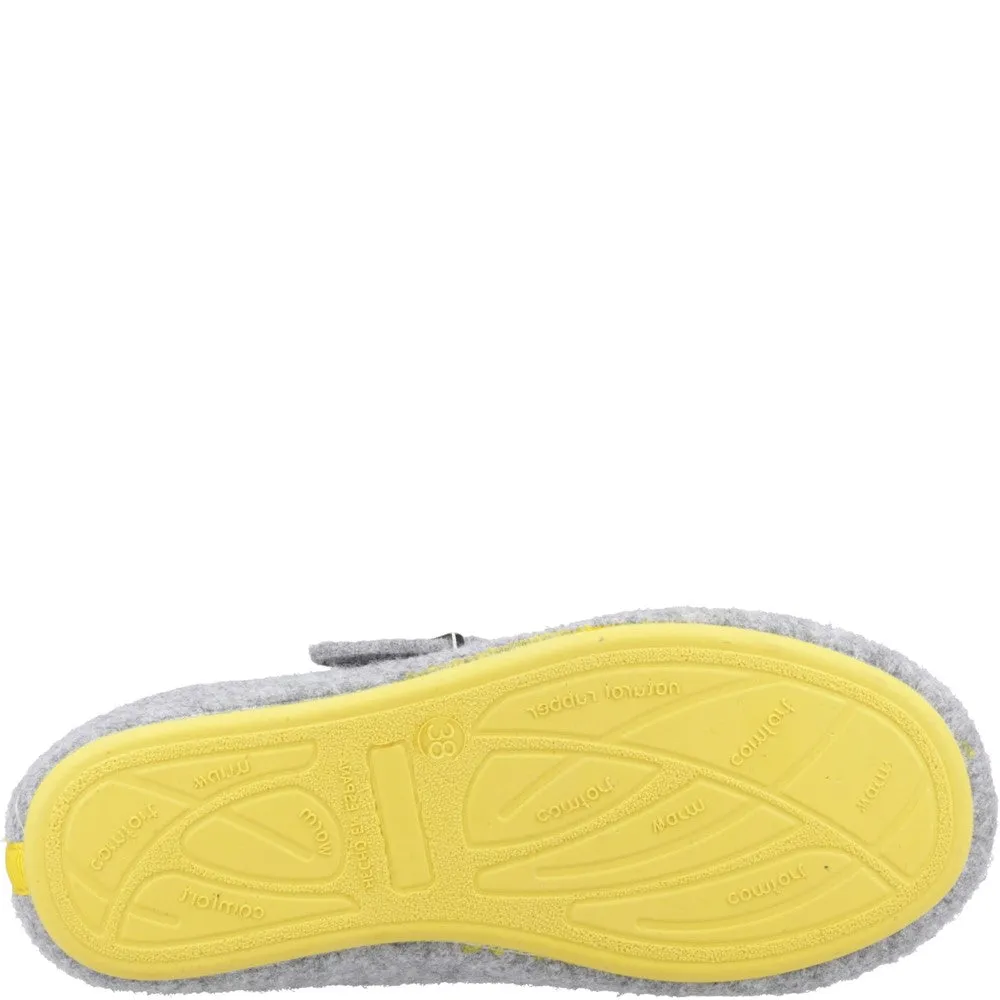 Grey Good Slipper Buckle