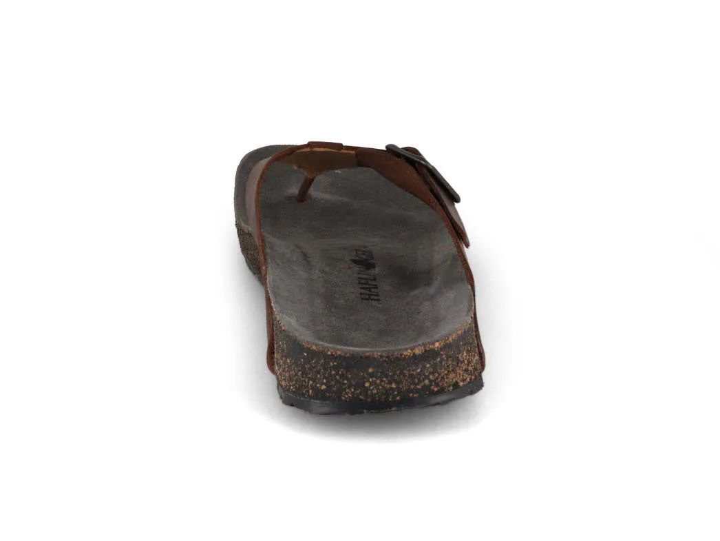 HAFLINGER Men's Leather Thong Sandals Bio Rio