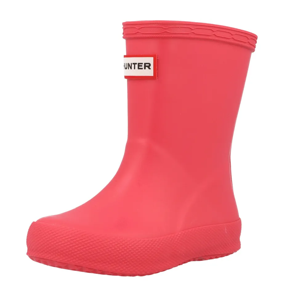 Hunter Kids First Classic Bright Pink Rain Boots