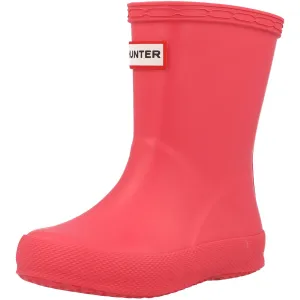 Hunter Kids First Classic Bright Pink Rain Boots
