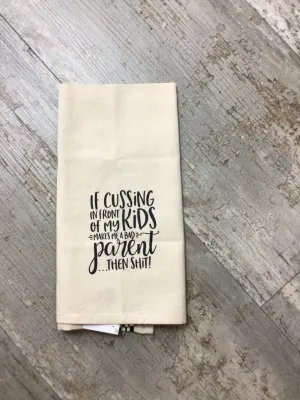 If Cussing Kid Towel