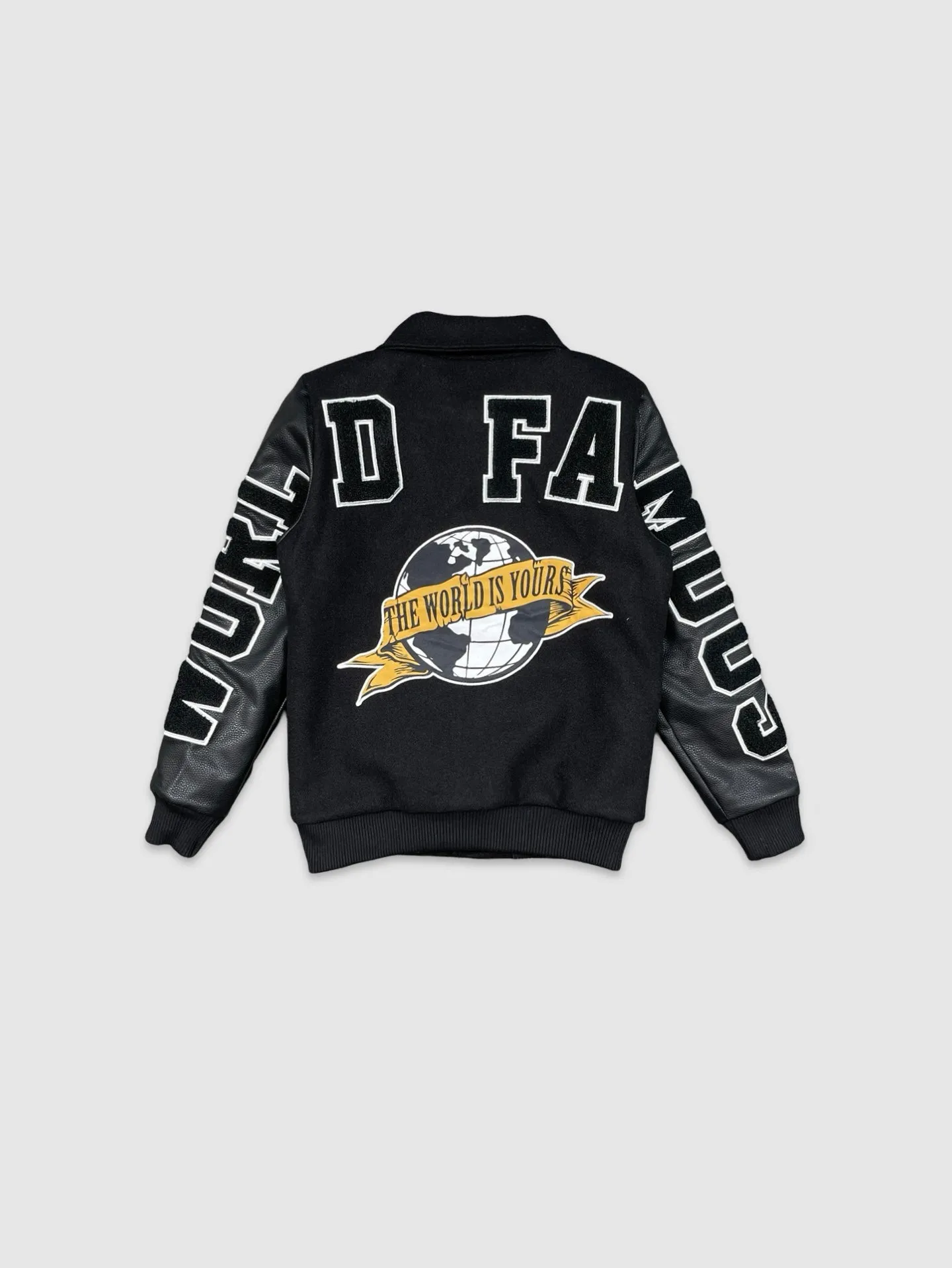 INN-DF5400K-Kid's World Famous Embo Varsity Jacket