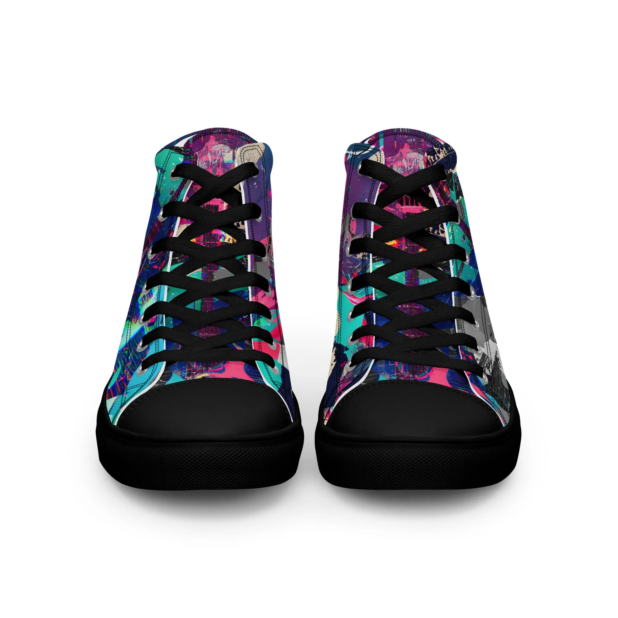 Jess Lewis Andromeda Men’s high top canvas shoes - Free Delivery! Rock / Mathrock / Progressive / Jazz Fusion - Alternative Apparel and Merch Only from Phase B Records.