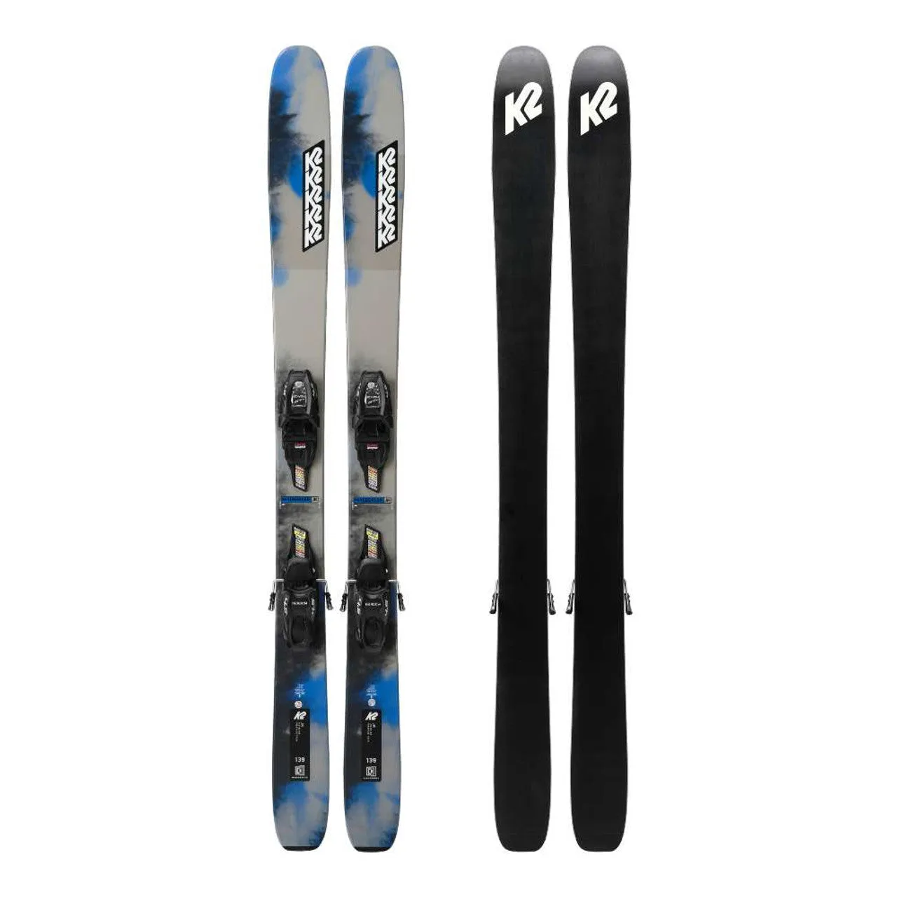 K2 Mindbender Jr (Marker 7.0 FDT System Binding) Youth Skis 2025