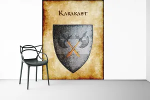 Karakast Heraldry of Greyhawk Anna Meyer Cartography Canvas Art Print