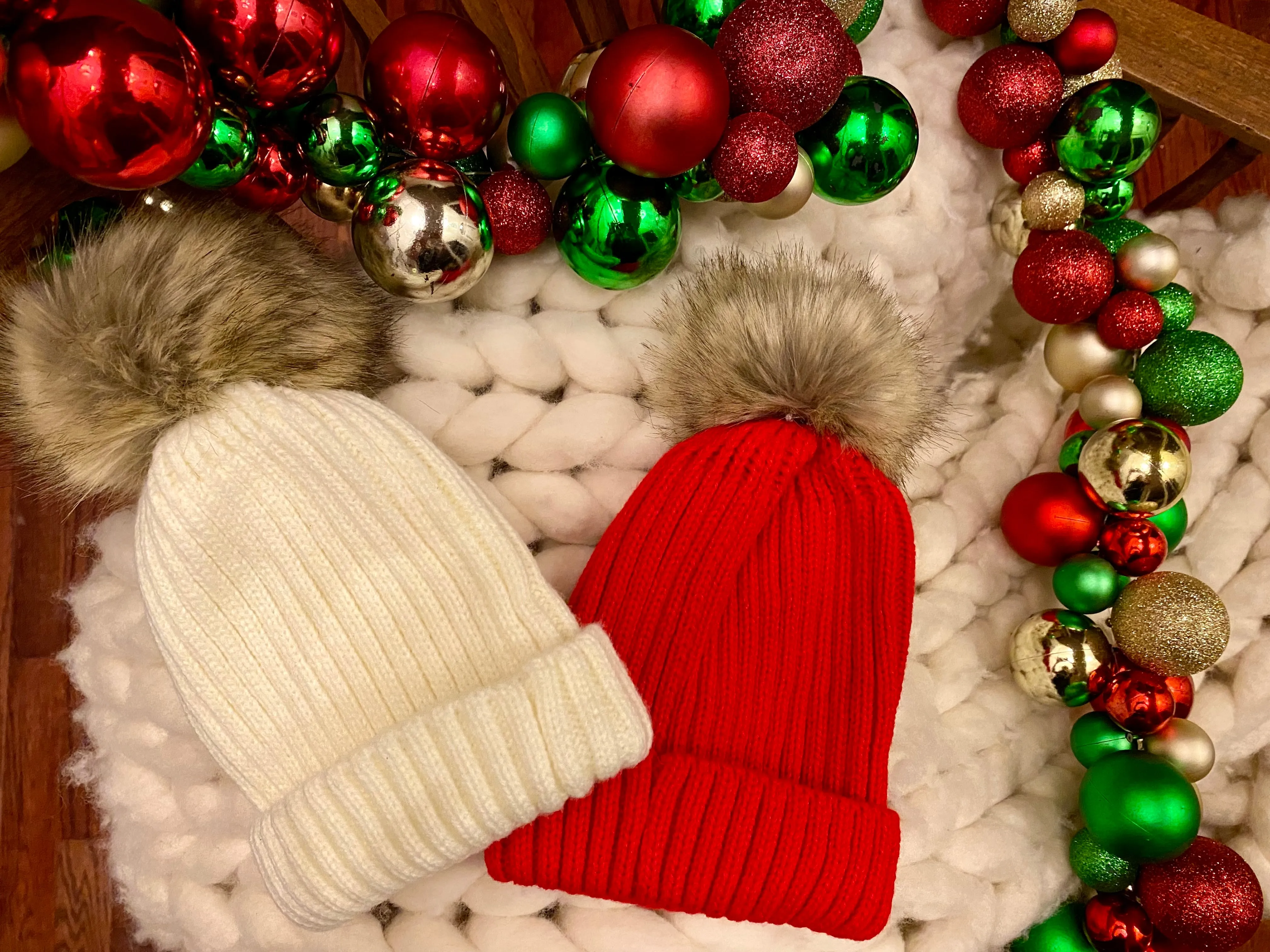 Kate Pom Pom Beanie