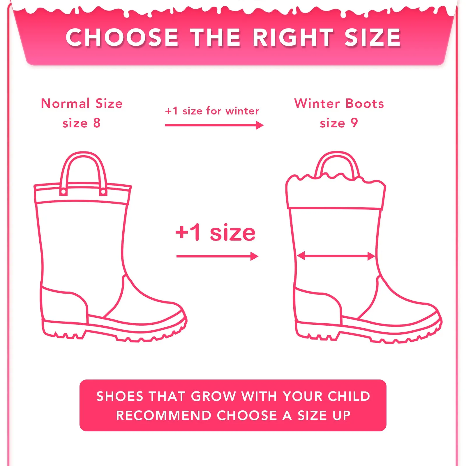 Kid Toddler Light up Snow Boots