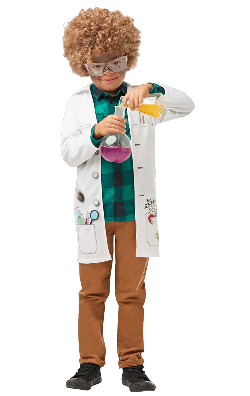 Kids Mad Scientist Costume