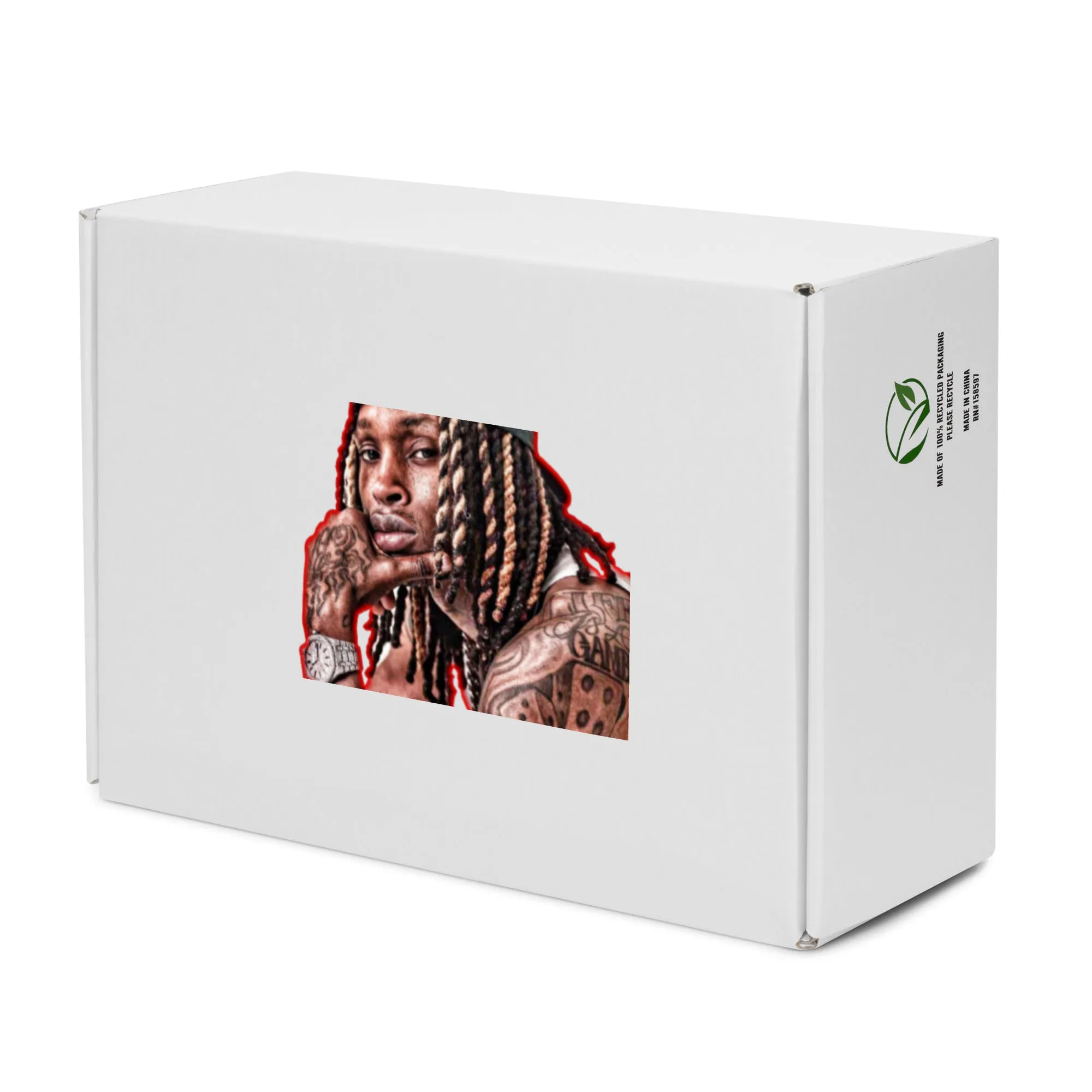 King von high top canvas shoes