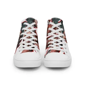 King von high top canvas shoes