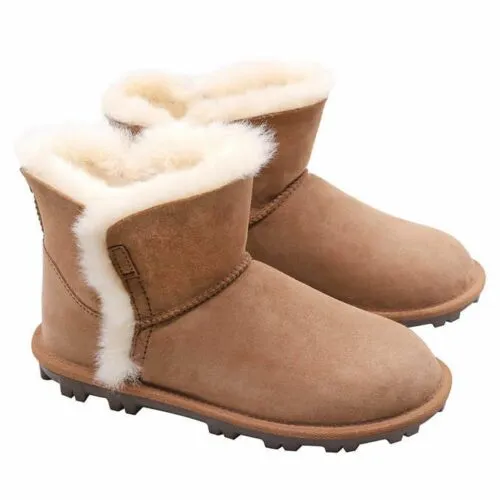 Kirkland Signature Genuine Australia Sheepskin Snow Winter Boots for Women,