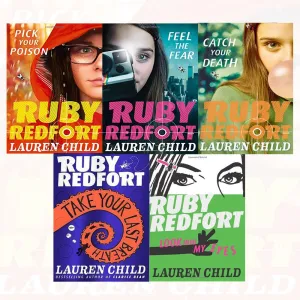 Lauren Child Ruby Redfort Vol (1-5) Collection 5 Books Bundle