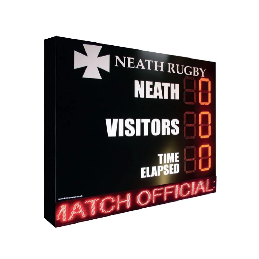 LED Digit Rugby Scoreboard