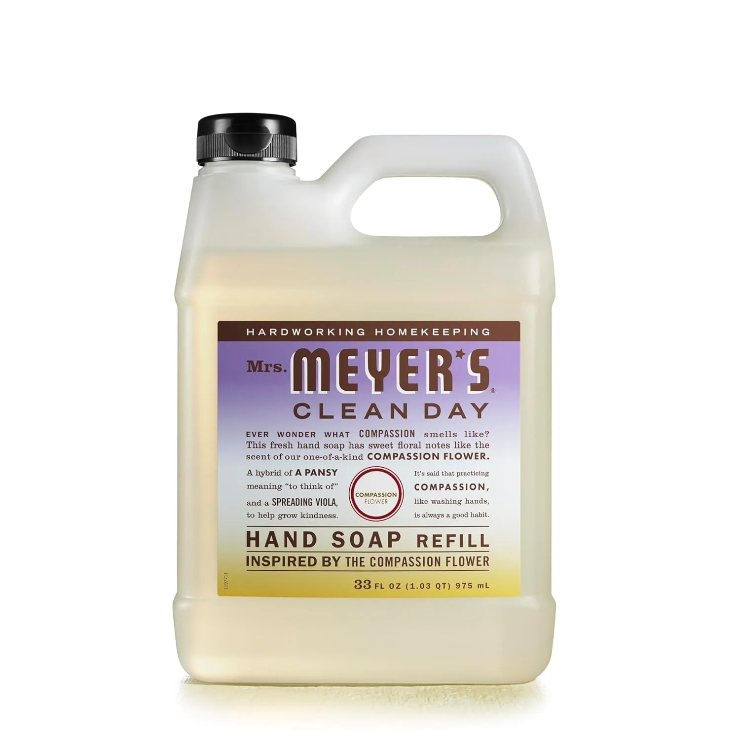 Liquid Hand Soap Refill, Rainwater, 33 OZ