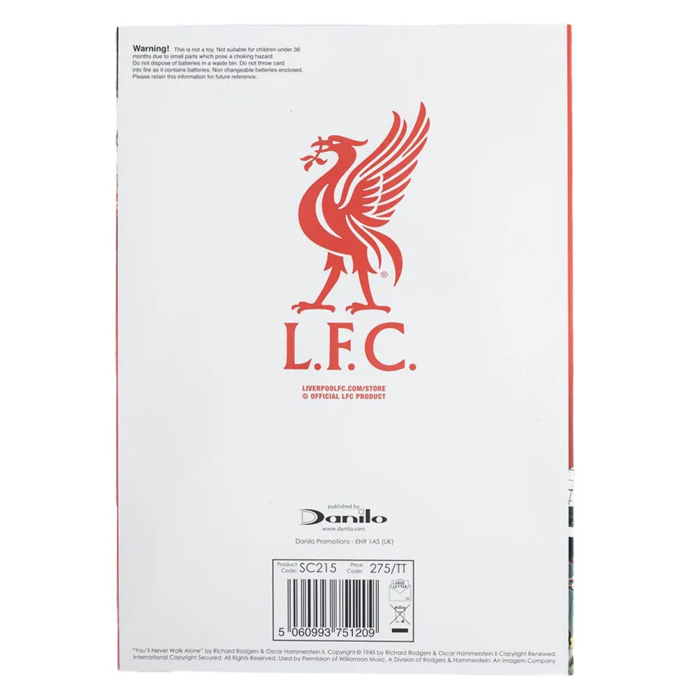 Liverpool FC Musical Birthday Card