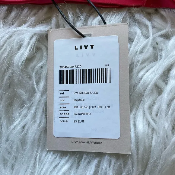 LIVY Underground‎ Tulle Soft-cup Bra In Coquelicot