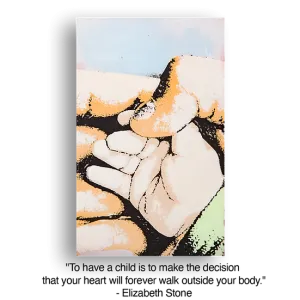 Llew - Spiritiles - Glass Over Copper - "Hello" #071