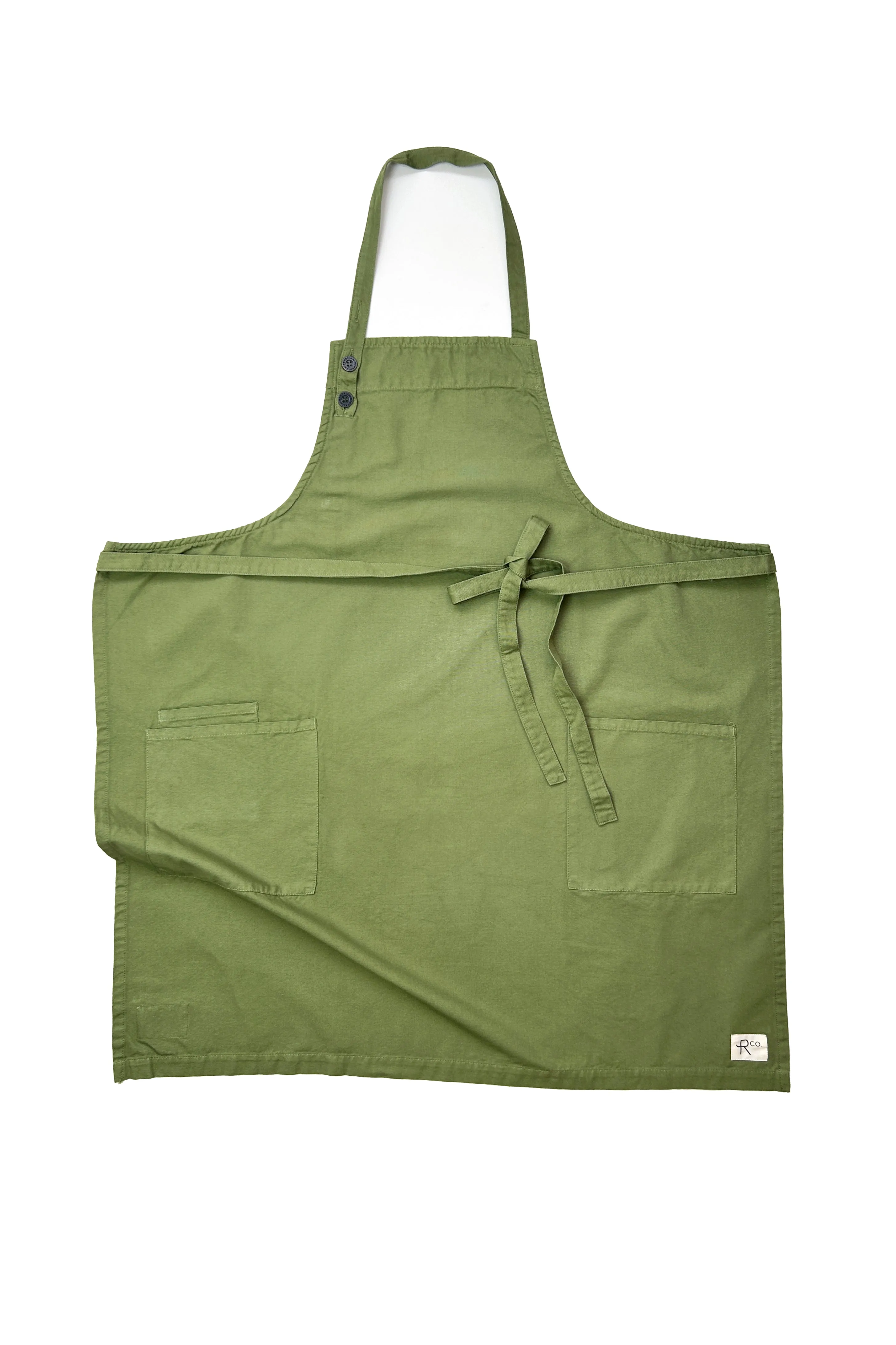 Lyon Bib Apron ⏤ Sage Green