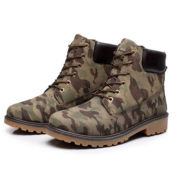 Men boots fashion Winter ankle snow shoes