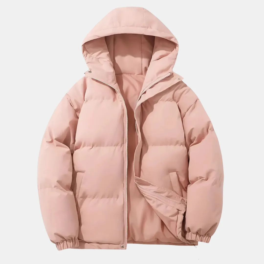 Men’s Hooded Winter Bomber Jacket – Goose Down Warmth & Urban Style