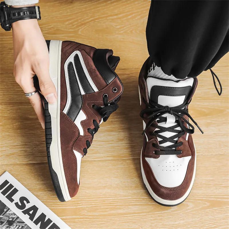 Men's Shoes High Top Board Shoes Hundred Casual