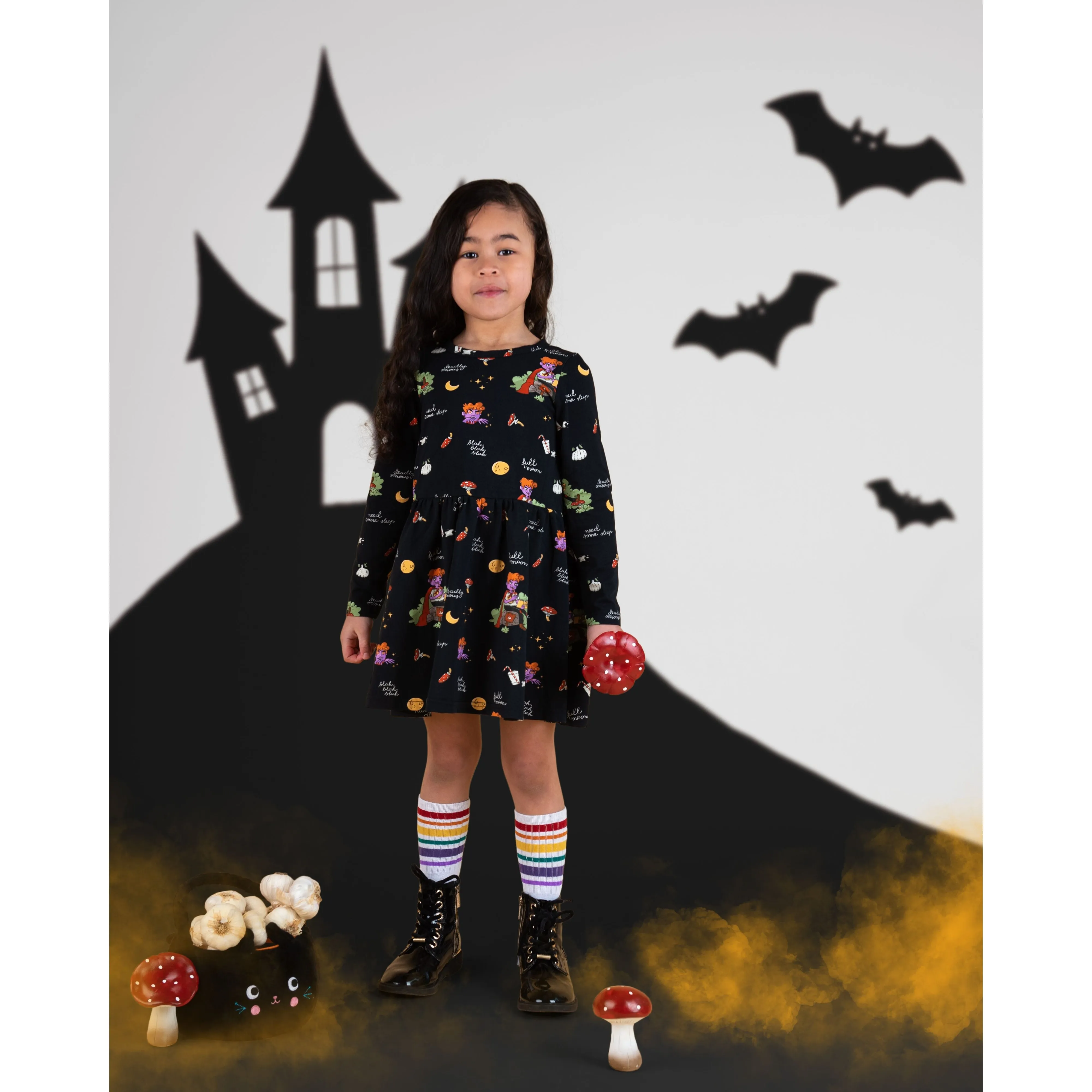 Moonstruck Long Sleeve Dress