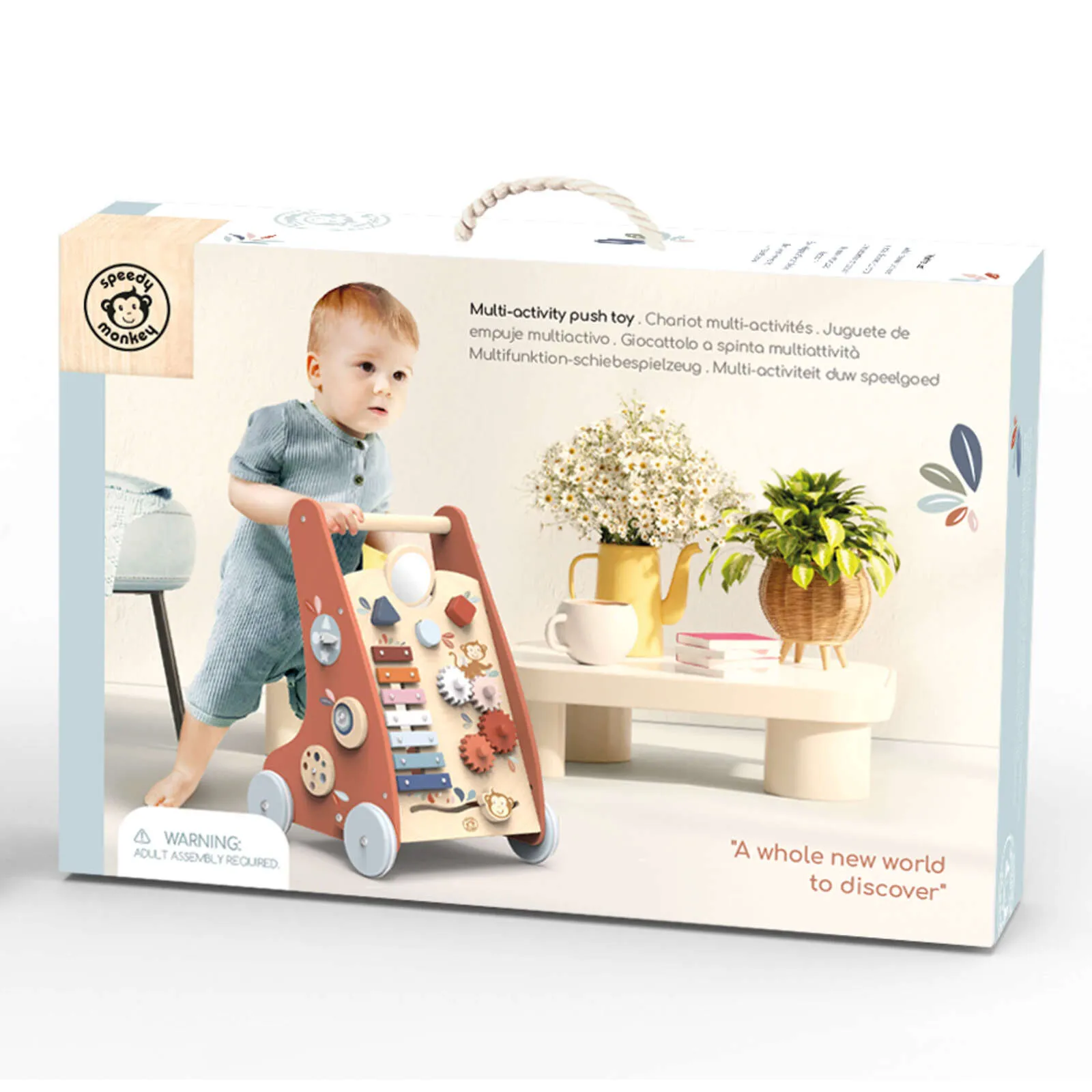 Multi Activity Push Toy - Activity Walker - 12M 