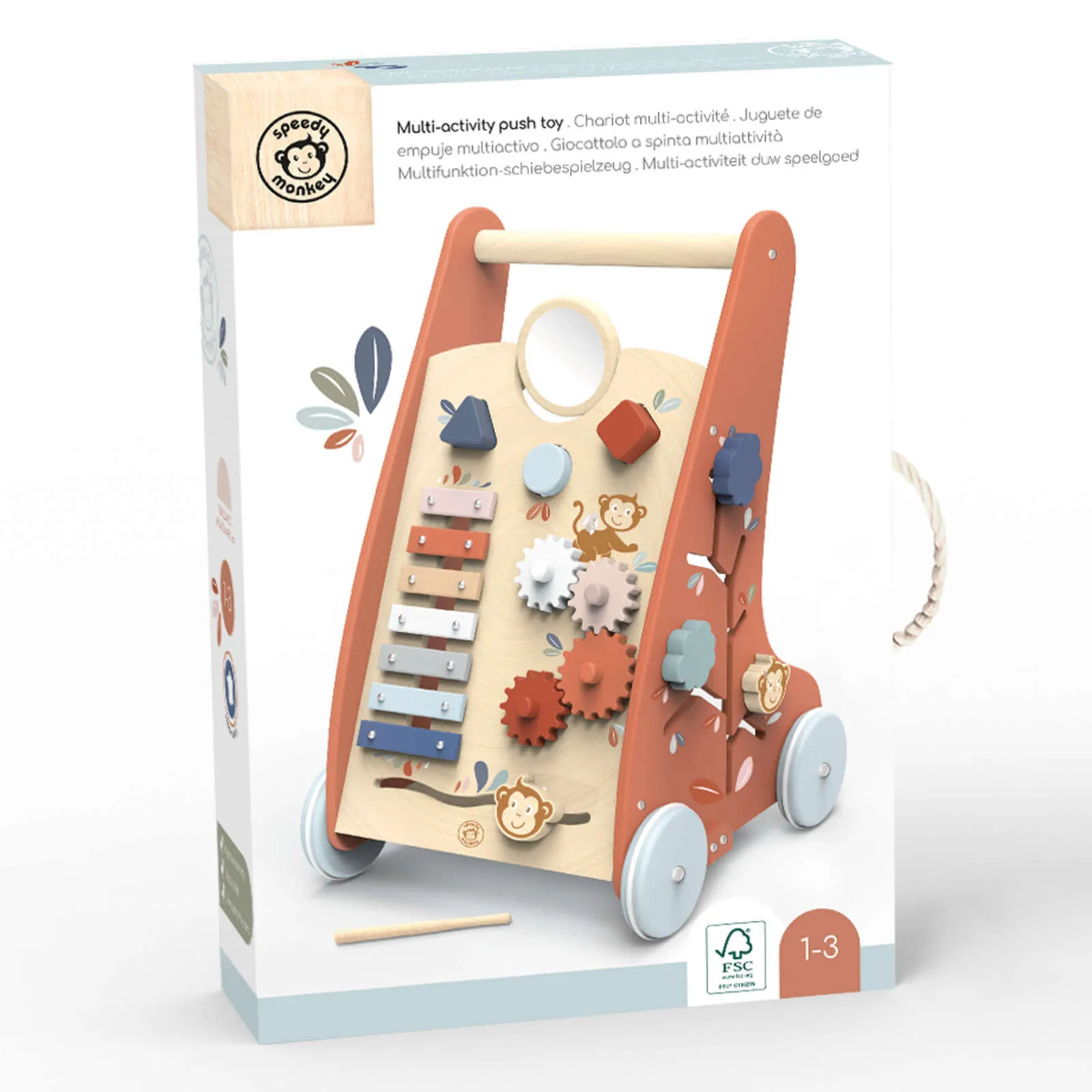 Multi Activity Push Toy - Activity Walker - 12M 
