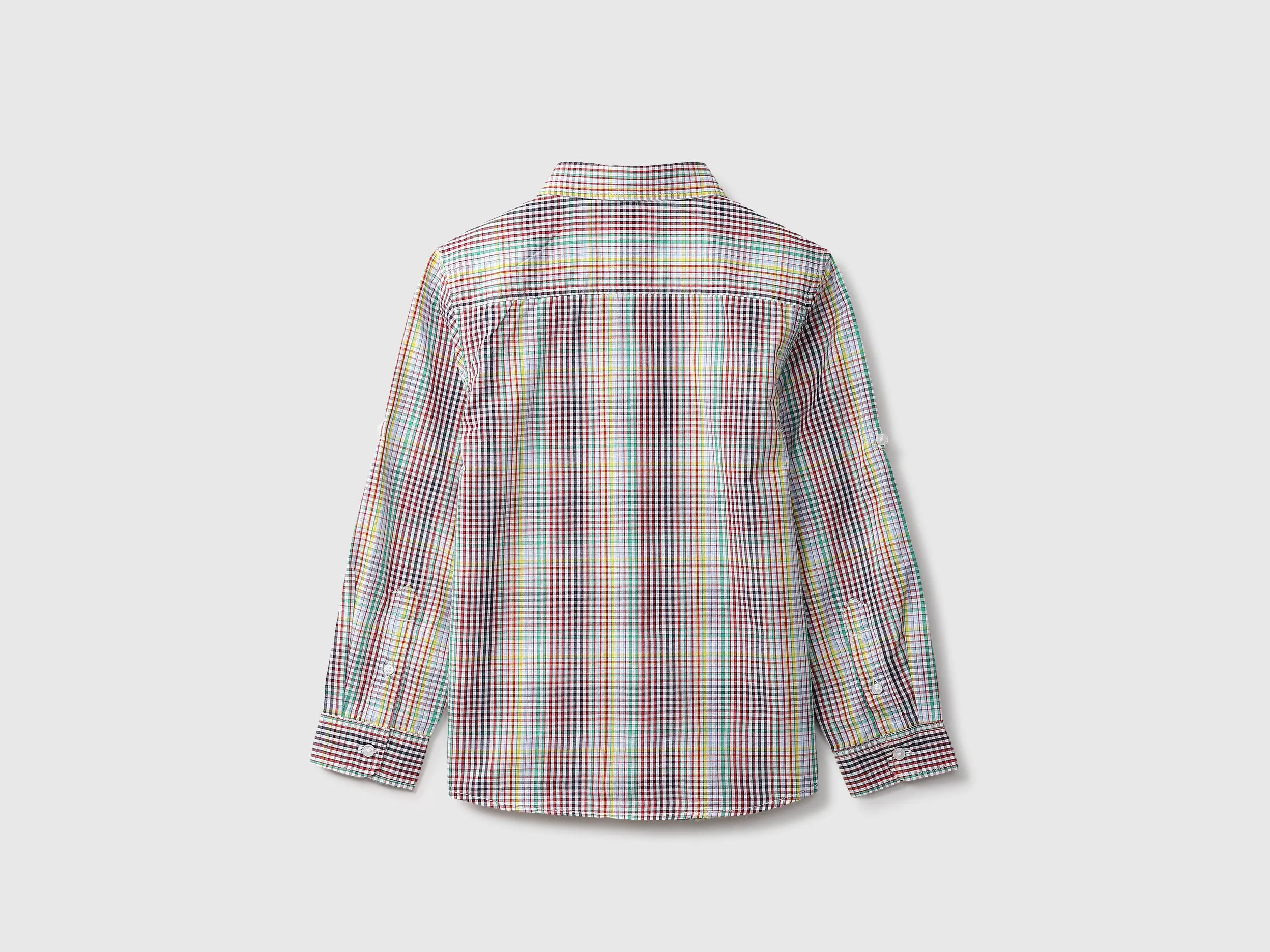 Multi-Colored Checked Shirt